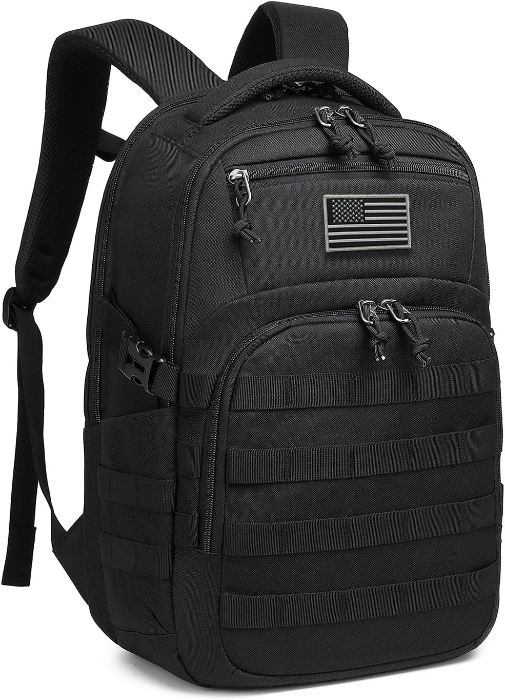 Wotony Military tactical backpack, backpack for men black small tactical assault bag