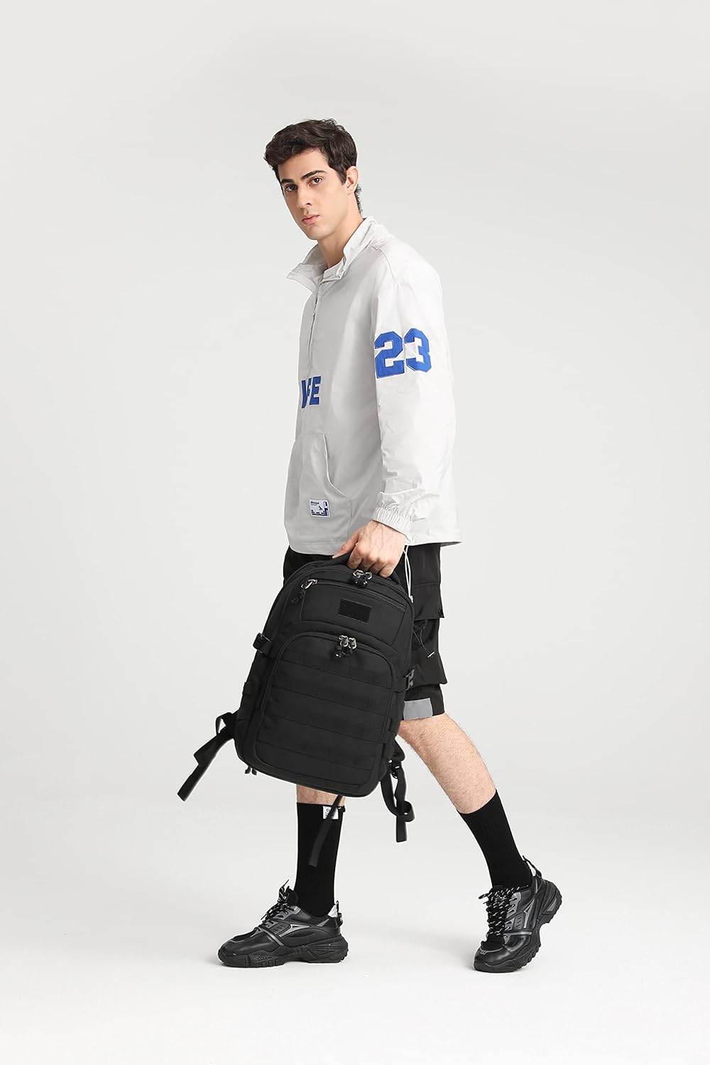 Wotony Military tactical backpack, backpack for men black small tactical assault bag - Image 9